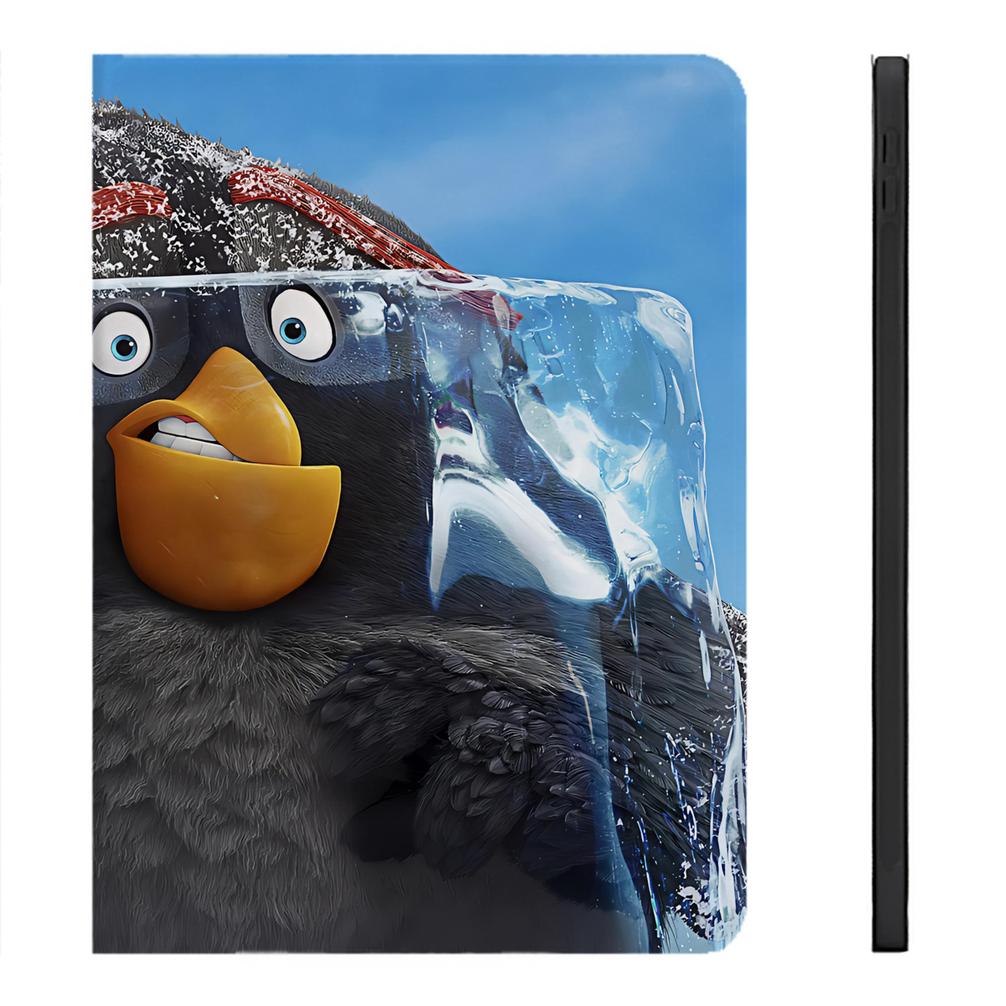 （画像用） Angry Birds アングリーバード IPadケース ペンホルダー付き ブックスタイルデザイン